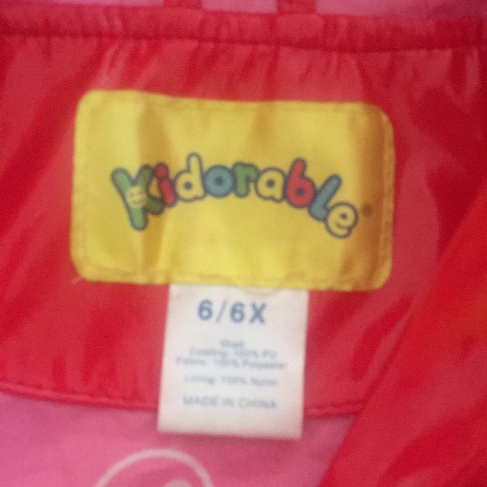 Kids raincoat - Picture 3 of 3